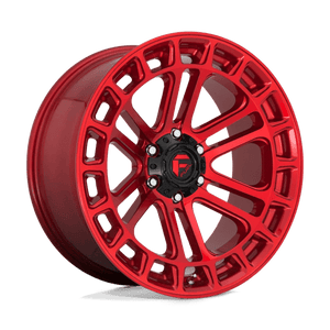 Fuel Offroad D719 HEATER Candy Red Machined 20x9 +1 6x135mm 87.1mm - Wheelwiz