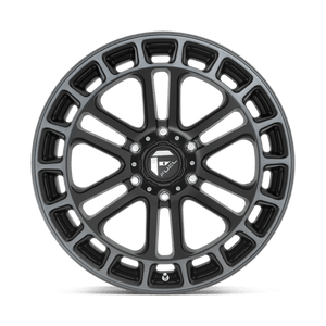 Fuel Offroad D720 HEATER Matte Black Ddt Machined 20x9 +1 6x135mm 87.1mm - Wheelwiz