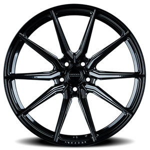 Vossen HF3 Gloss Black 20x10 -18 5x127mm 71.5mm
