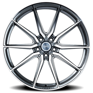 Vossen HF3 Gloss Graphite Polished 22x12 +25 5x120mm 72.56mm - Wheelwiz
