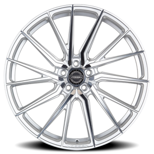 Vossen HF4T Silver Polished 20x10.5 +45 5x114.3mm 73.1mm - Wheelwiz