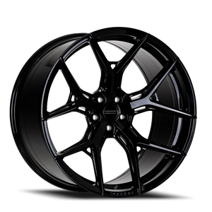 Vossen HF5 Gloss Black 20x10 -18 5x127mm 71.5mm