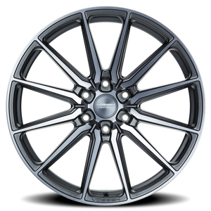 Vossen HF6-1 Tinted Matte Gunmetal 24x10 +25 6x135mm 87.1mm - Wheelwiz
