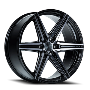 Vossen HF6-2 Tinted Gloss Black 24x10 +25 6x139.7mm 106.1mm - Wheelwiz