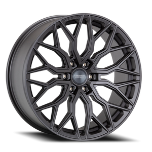 Vossen HF6-3 Matte Gunmetal 24x10 +25 6x139.7mm 106.1mm