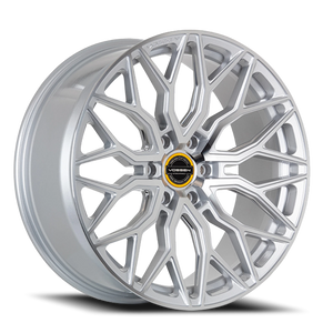 Vossen HF6-3 Silver Polished 24x10 +25 6x139.7mm 106.1mm - Wheelwiz