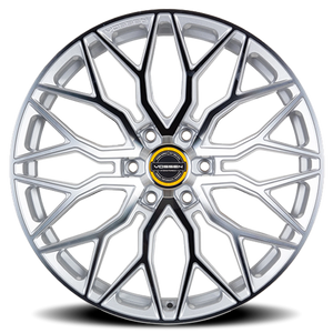 Vossen HF6-3 Silver Polished 22x9.5 +20 6x135mm 87.1mm - Wheelwiz