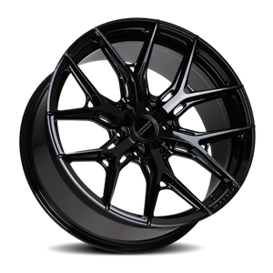 Vossen HF6-4 Gloss Black 24x10 +3 6x139.7mm 106.1mm - Wheelwiz