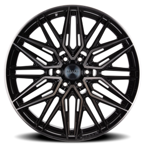 Vossen HF6-5 Tinted Gloss Black 22x12 -44 6x139.7mm 106.1mm - Wheelwiz