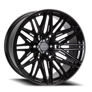 Vossen HF6-5 Gloss Black 20x10 -18 6x135mm 87.1mm