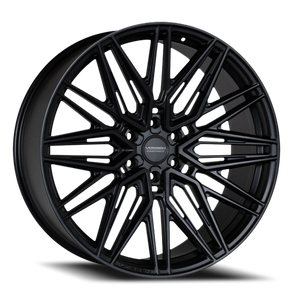 Vossen HF6-5 Satin Black 22x10 -18 6x139.7mm 106.1mm