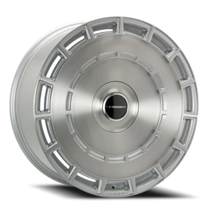 Vossen HF9 Silver Brushed 24x10 +25 6x135mm 87.1mm - Wheelwiz