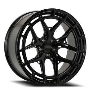 Vossen HFX1 Gloss Black 19x9.5 +44 5x112mm 66.5mm - Wheelwiz