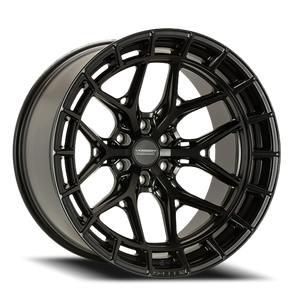 Vossen HFX1 Satin Black 20x10 -18 6x139.7mm 106.1mm