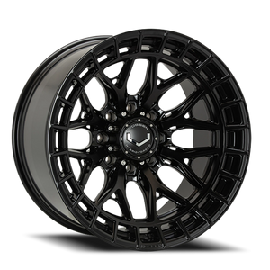 Vossen HFX1 Satin Black 22x12 -44 8x180mm 124.3mm