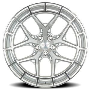 Vossen HFX1 Silver Polished 22x10.5 +8 5x112mm 66.5mm
