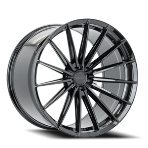Vossen HFX4 Gloss Black 22x9.5 +15 5x112mm 66.5mm - Wheelwiz