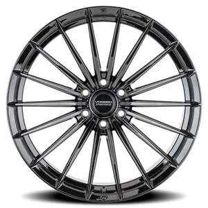 Vossen HFX4 Gloss Black 22x10 -18 6x135mm 87.1mm - Wheelwiz