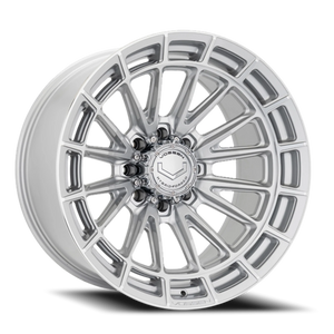 Vossen HFX5 Silver Polished 20x9 +18 8x180mm 124.3mm - Wheelwiz