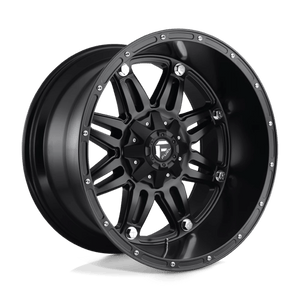 Fuel Offroad D531 HOSTAGE Matte Black 22x12 -44 8x180mm 124.2mm - WheelWiz