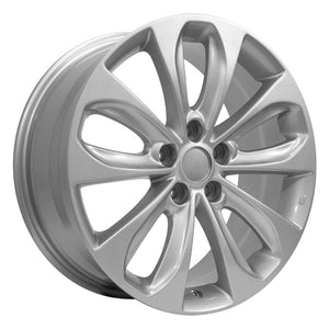 OE Wheels Replica HY02 Silver 18x7.5 +48 5x114.3mm 67.1mm