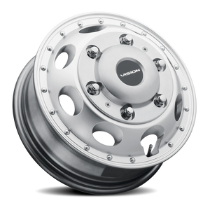 Vision Wheel 181Z Hyper Silver 16x5.5 +120 6x205mm 161.1mm - Wheelwiz