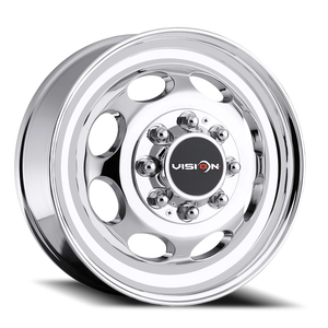 Vision Wheel 181Z Chrome 19.5x6.75 +102 8x170mm 125.2mm - Wheelwiz