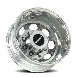 Vision Wheel 181Z Chrome 19.5x6.75 -143 8x165.1mm 121.4mm - Wheelwiz