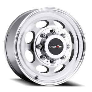 Vision Wheel 181Z Machined 19.5x6.75 +102 8x210mm 154.2mm - Wheelwiz