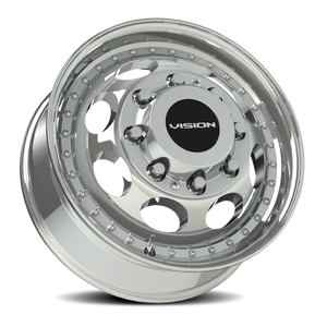 Vision Wheel 181Z Chrome 16x5.5 +120 6x205mm 161.1mm - Wheelwiz