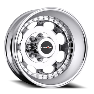 Vision Wheel 181Z Chrome 17x6.5 -143 8x170mm 130.8mm - Wheelwiz