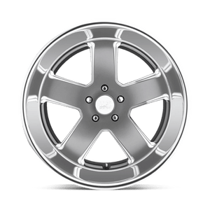 US MAG U118 HUSTLER Matte Gun Metal 22x9 +1 5x127mm 78.1mm - Wheelwiz