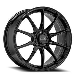 OZ Racing Hyper GT HLT Gloss Black 18x8 +45 5x114.3mm 75mm - Wheelwiz
