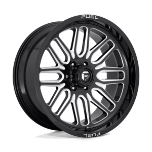 Fuel Offroad D662 IGNITE Gloss Black Milled 22x10 -18 8x165.1mm 125.1mm - Wheelwiz