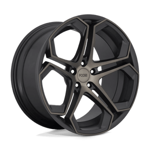 Foose F168 IMPALA Matte Mach Double Dark Tint 20x9 +35 5x120mm 72.6mm - Wheelwiz