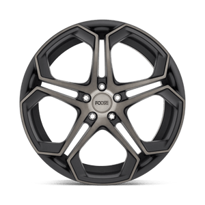 Foose F168 IMPALA Matte Mach Double Dark Tint 20x9 +35 5x120mm 72.6mm - Wheelwiz