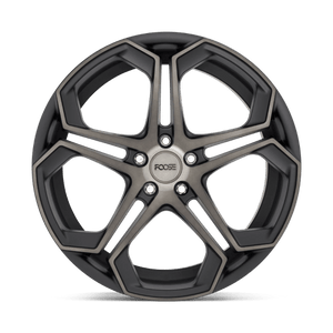 Foose F168 IMPALA Matte Mach Double Dark Tint 20x9 +35 5x114.3mm 72.6mm - Wheelwiz