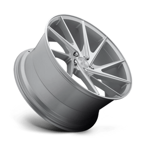 Niche M162 INVERT Gloss Silver Machined 20x10.5 +45 5x114.3mm 72.6mm - Wheelwiz