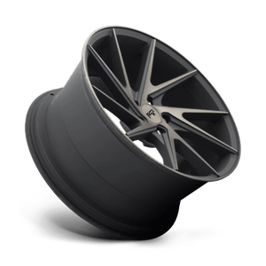 Niche M163 INVERT Matte Black Machined Ring 20x9 +25 5x114.3mm 72.6mm - WheelWiz