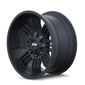 ION 144 Matte black 20x10 -19 8x170mm 125.2mm - Wheelwiz