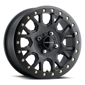 Vision Wheel GV8 Satin Black 15x6 +38 4x110mm 86mm - Wheelwiz