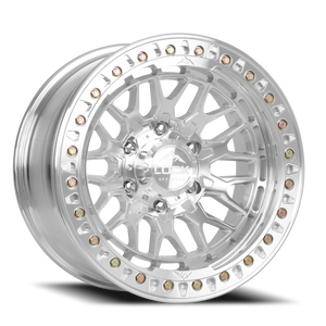 Lock Offroad Invader Forged Beadlock Machined Raw Machined 17x9 +25 5x127mm 71.5mm