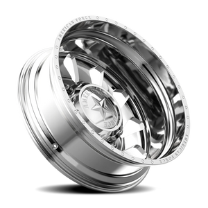 American Force J02 Thunder DRW Polished 22.5x8.25 -145 8x170mm 125mm - Wheelwiz