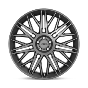 Rotiform R163 JDR Matte Anthracite 22x10 +25 5x130mm 84.1mm - Wheelwiz