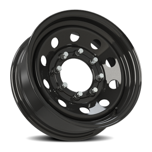 Vision Wheel JG70 Black 16x6 0 8x165.1mm 130.8mm - Wheelwiz