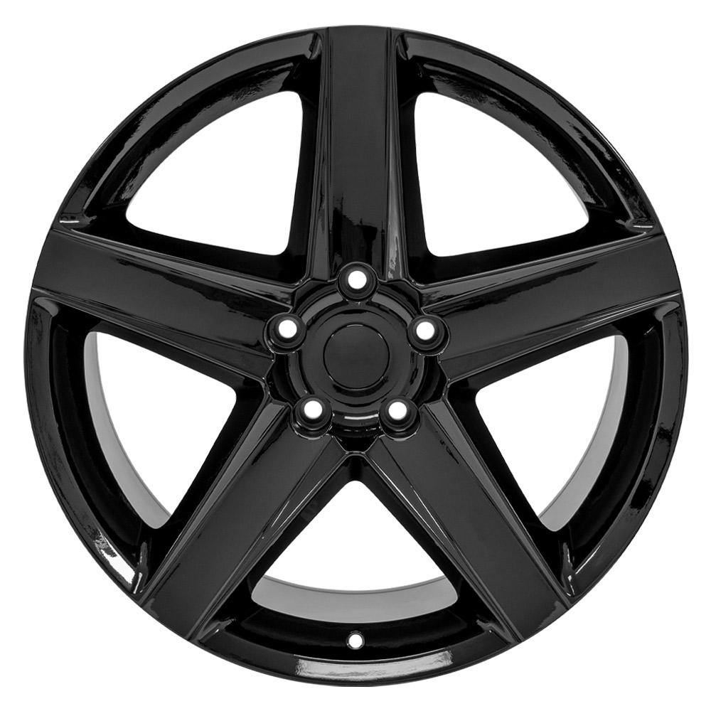 OE Wheels Replica JP06 Gloss Black 20x9.0 +34.75 5x127mm 71.5mm