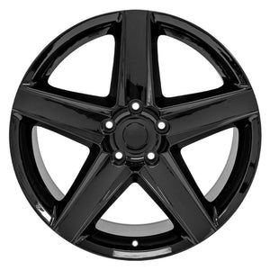 OE Wheels Replica JP06 Gloss Black 20x9.0 +34.75 5x127mm 71.5mm