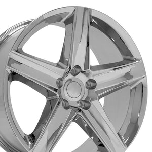 OE Wheels Replica JP06 Chrome 20x9.0 +34.75 5x127mm 71.5mm