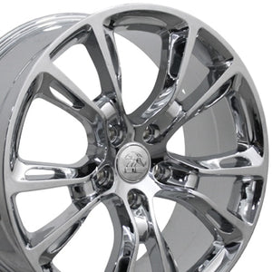 OE Wheels Replica JP16 Chrome 20x8.5 +42 5x127mm 71.6mm