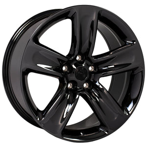 OE Wheels Replica JP17 PVD Midnight Black Chrome 20x10.0 +45 5x127mm 71.6mm